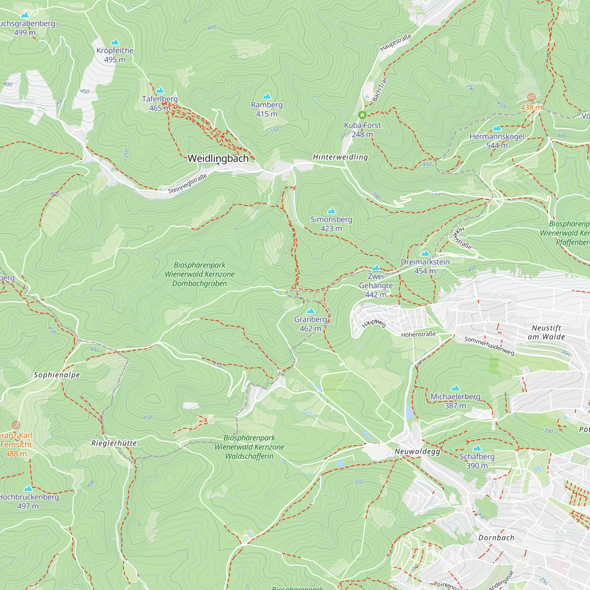 Hameau map