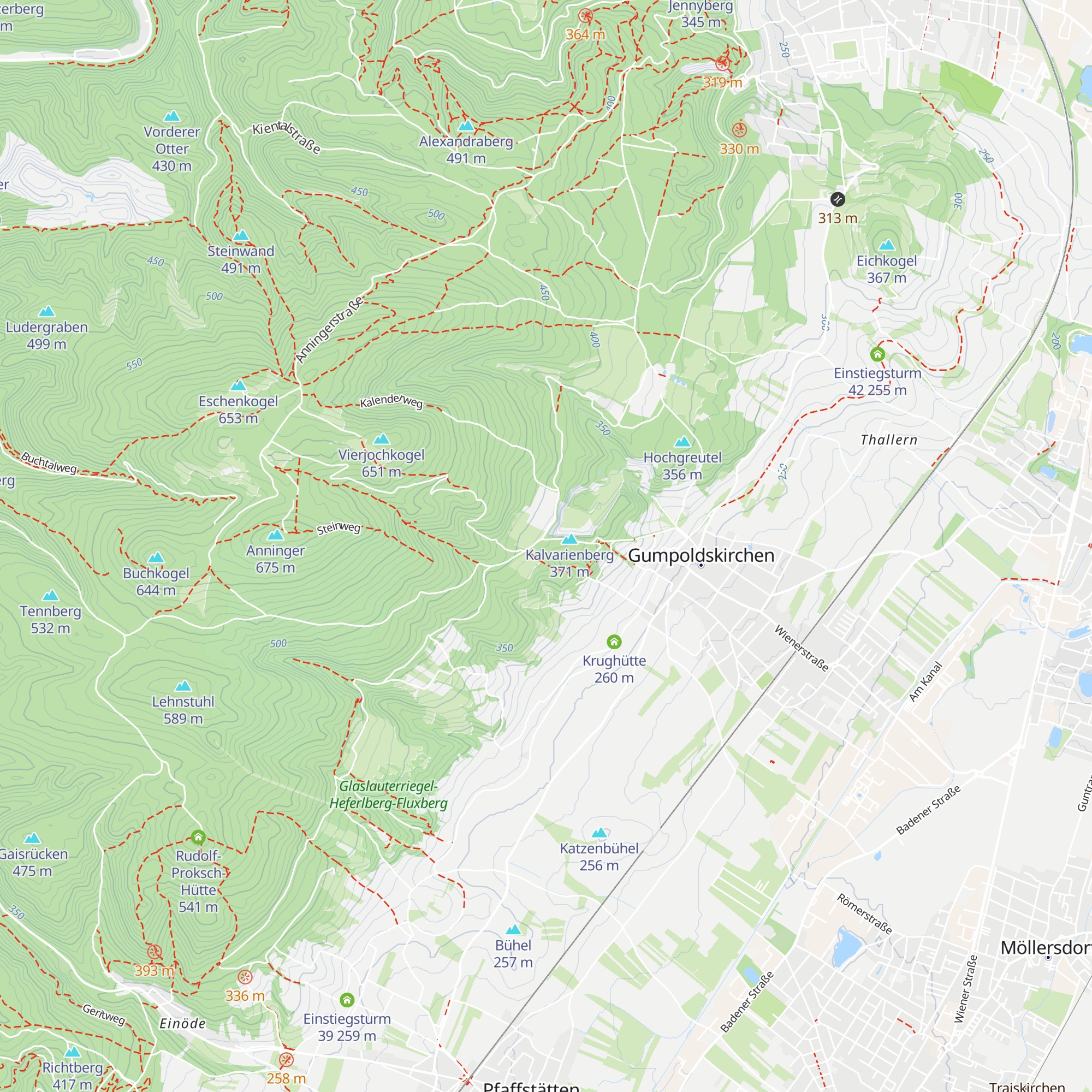 Hubertushütte map