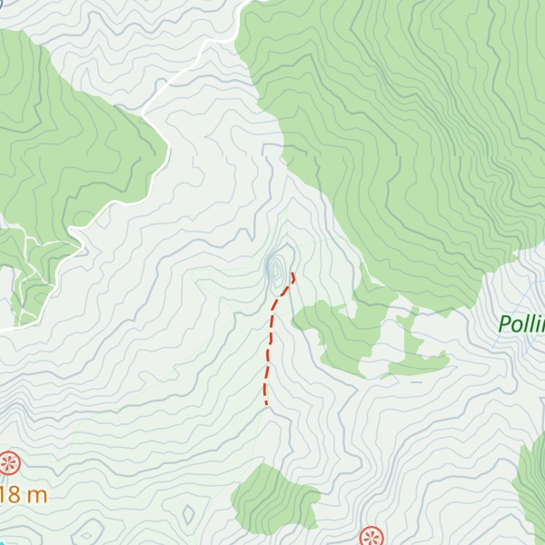 Map of Timpa di Pietrasasso