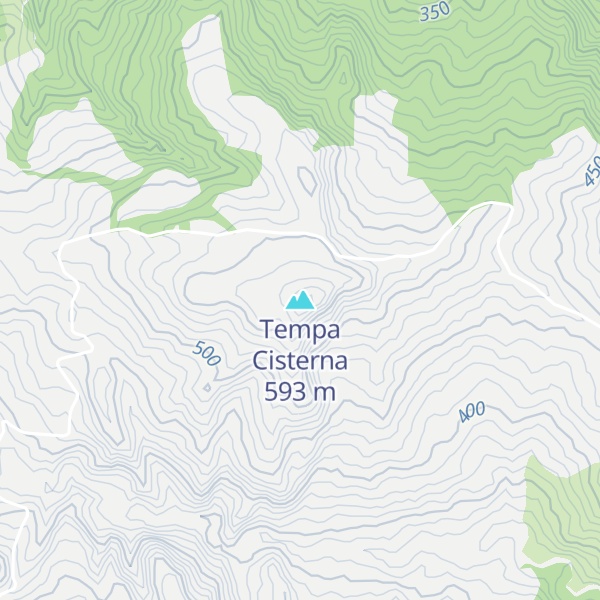 Map of Tempa Cisterna