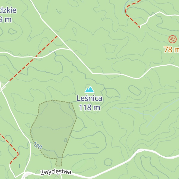 Map of Leśnica