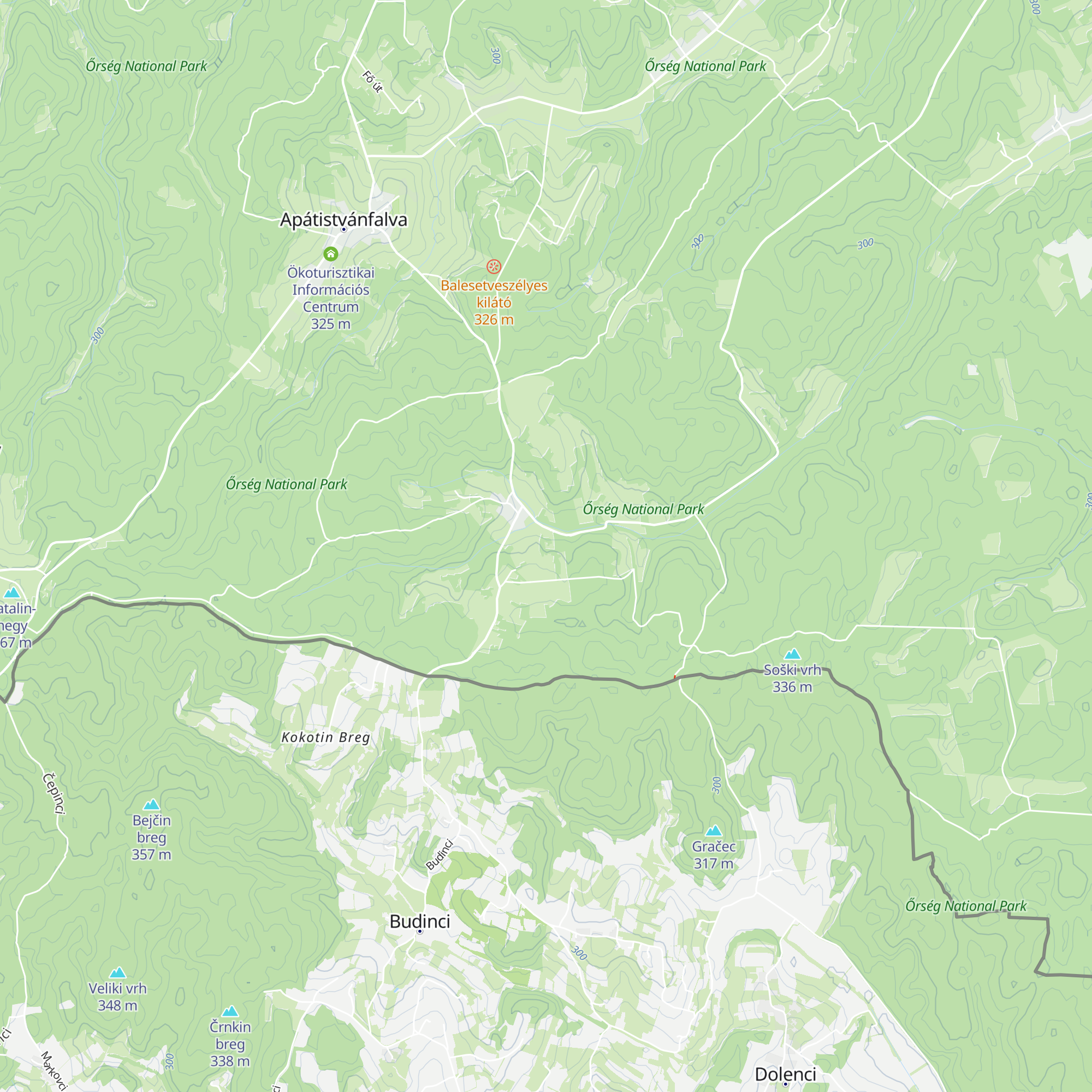 Kis Tűzlepke Öko Lombház map
