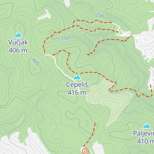 Map of Cepeliš