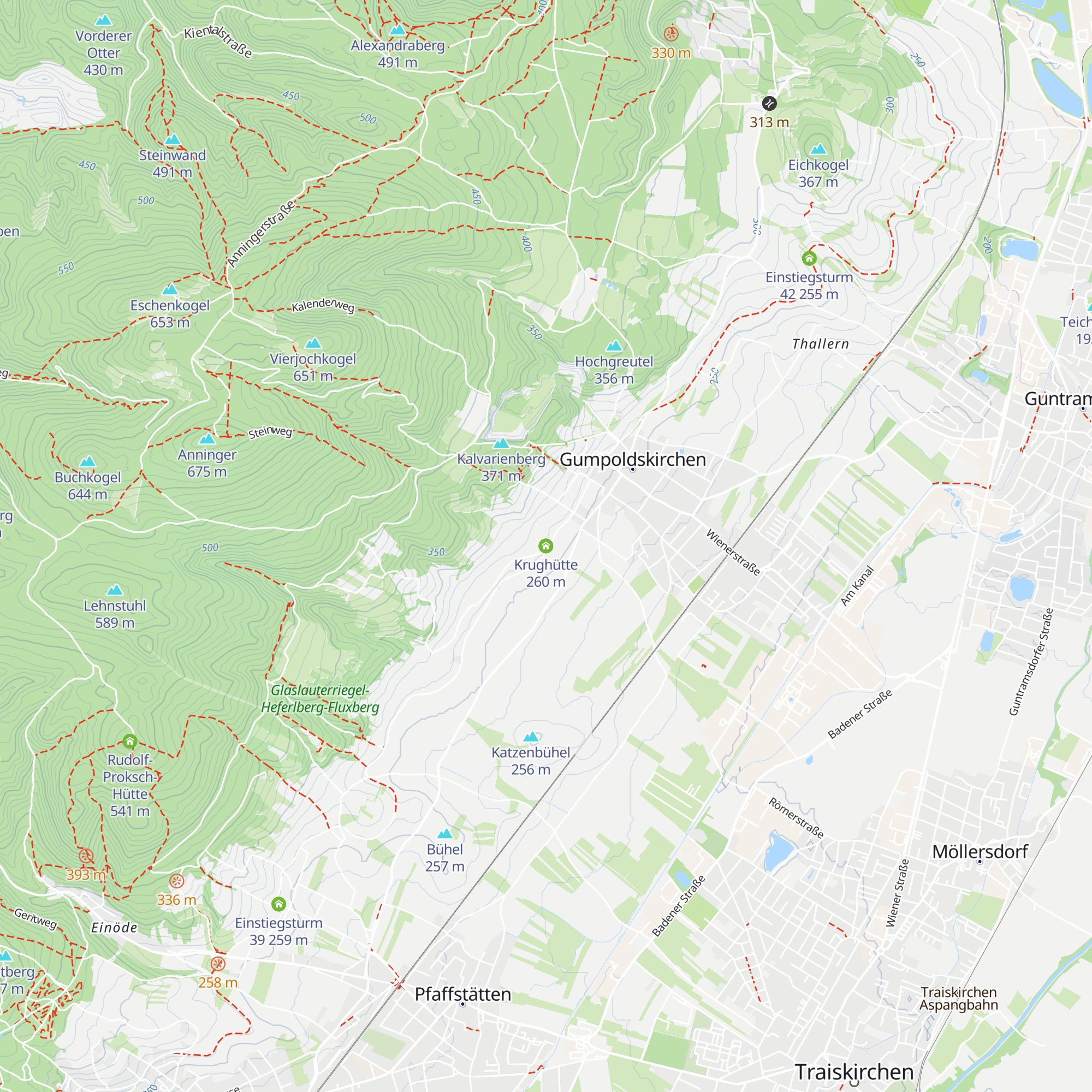 Krughütte map