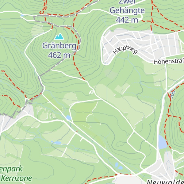 Map of Forsthaus Schwarzenbergpark