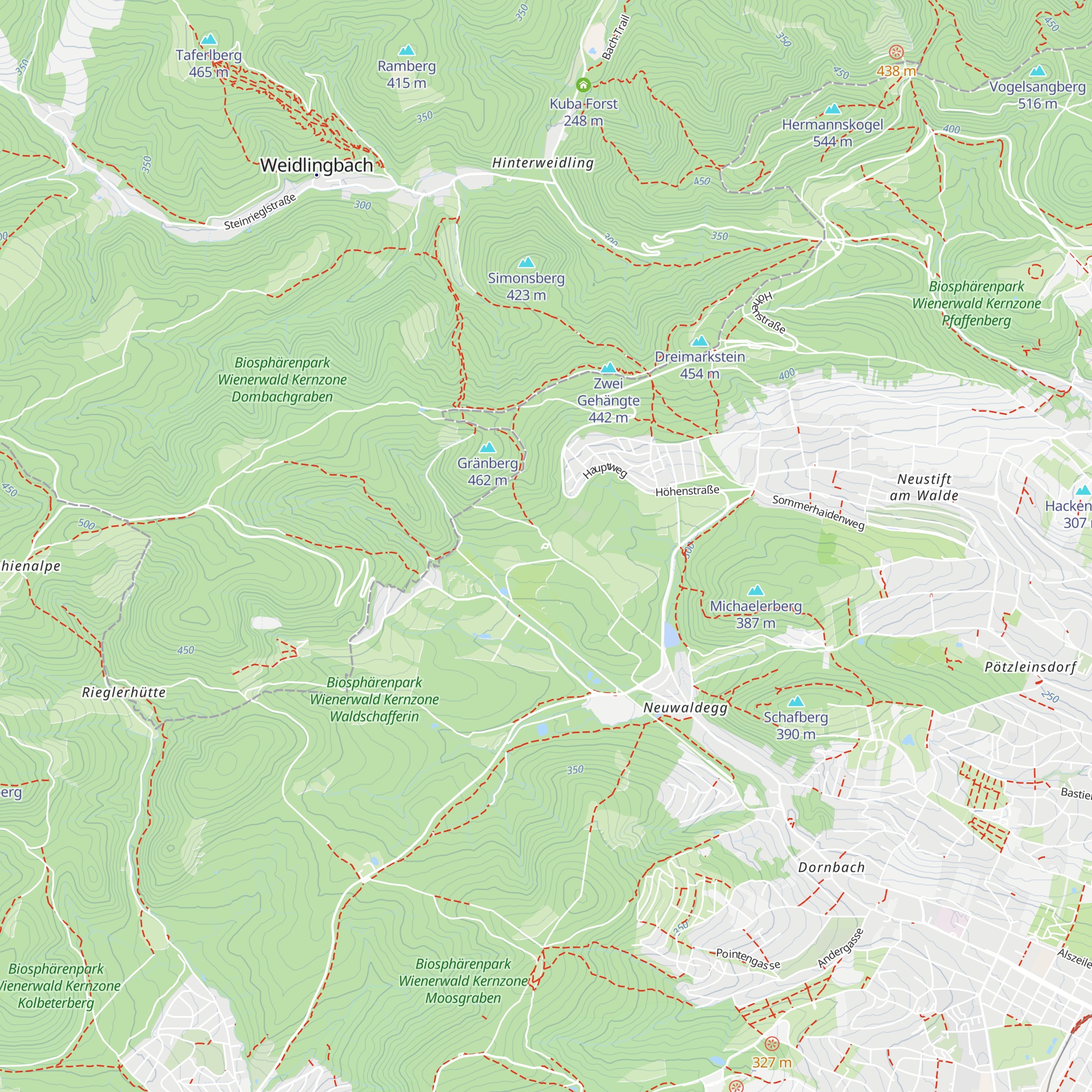 Forsthaus Schwarzenbergpark map