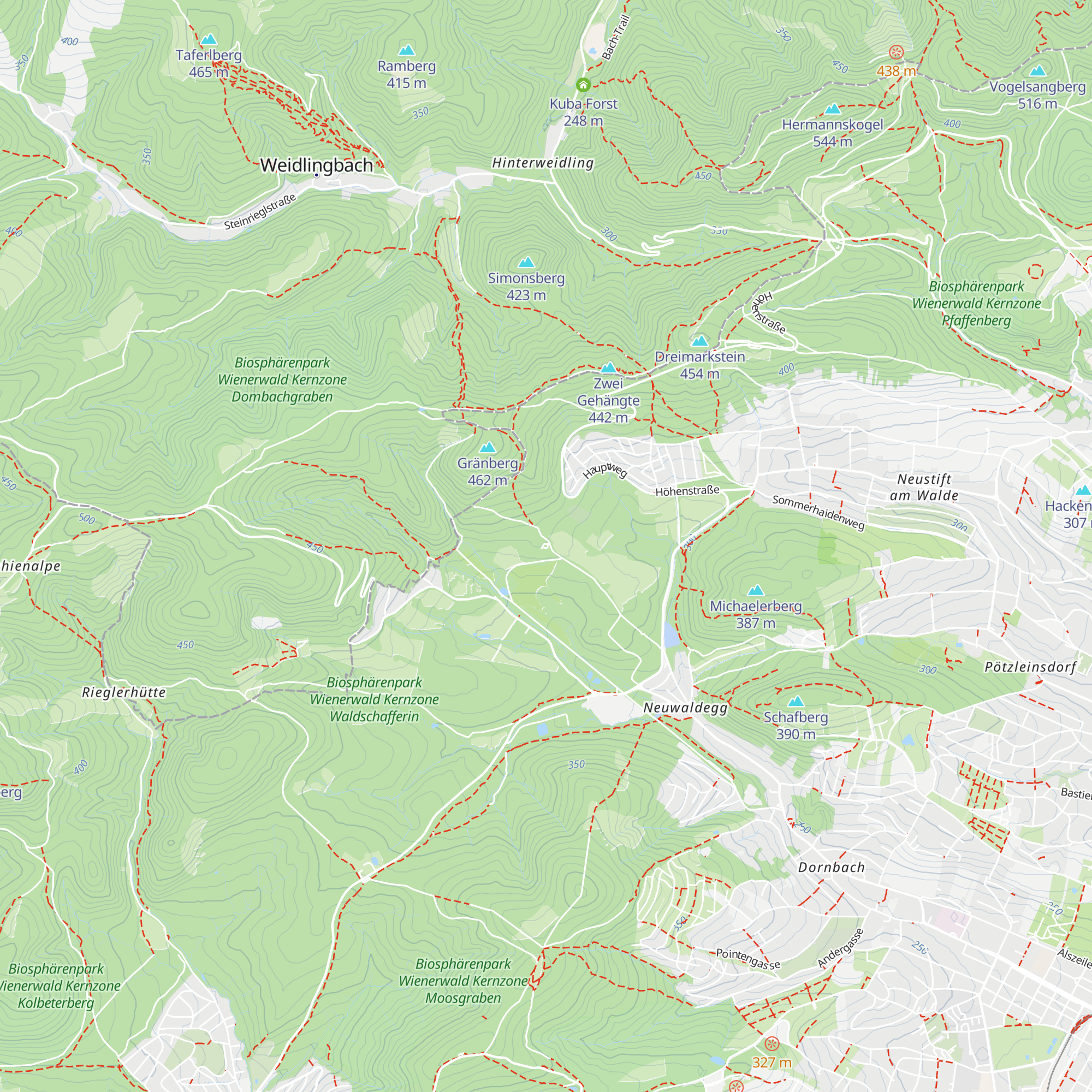 Forsthaus Schwarzenbergpark map
