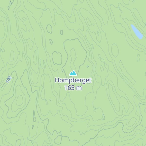 Map of Hompberget