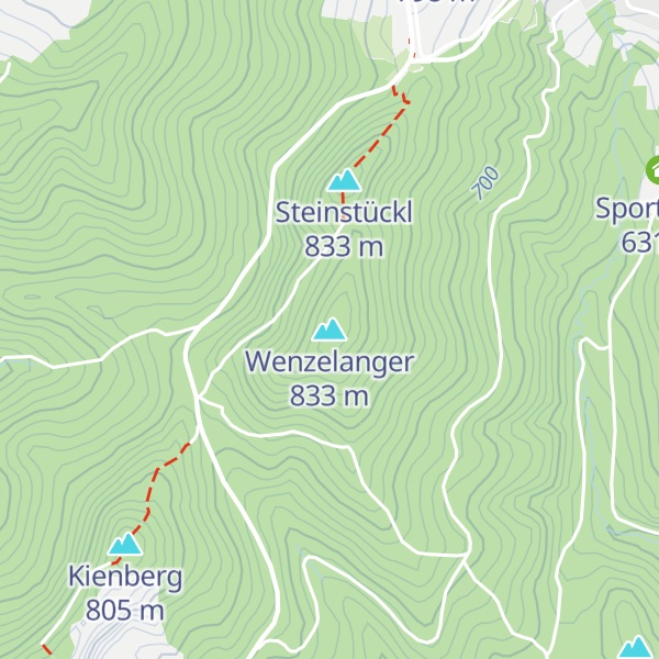 Map of Wenzelanger