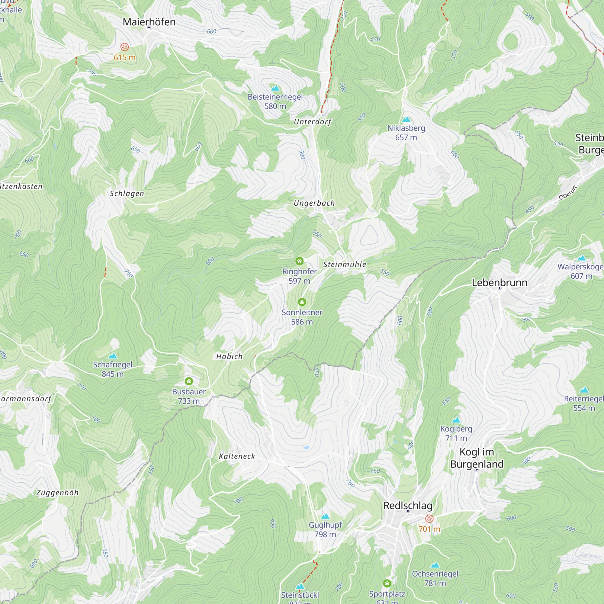 Sonnleitner map