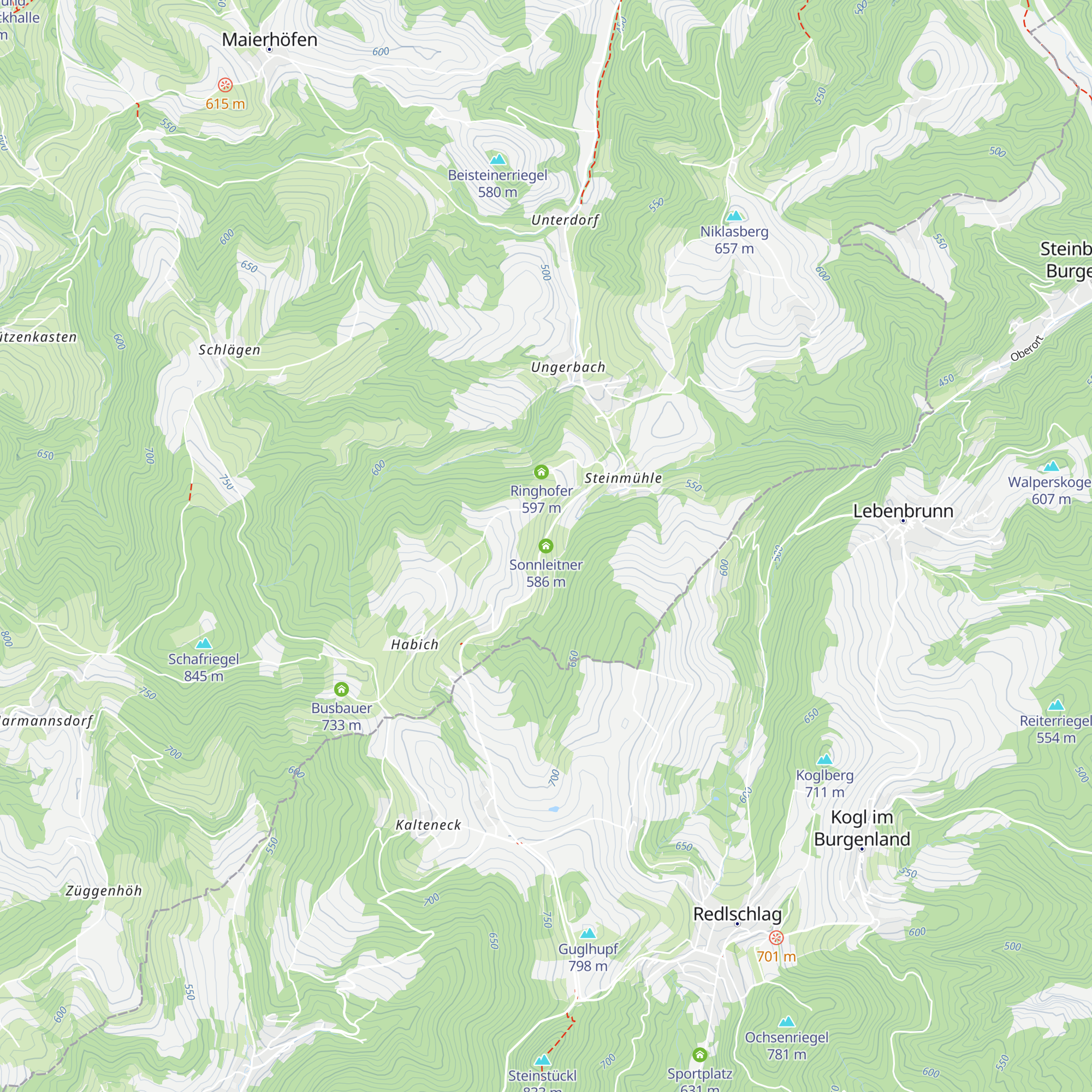Sonnleitner map