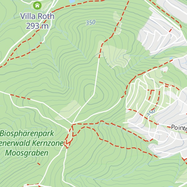 Map of Heuberg