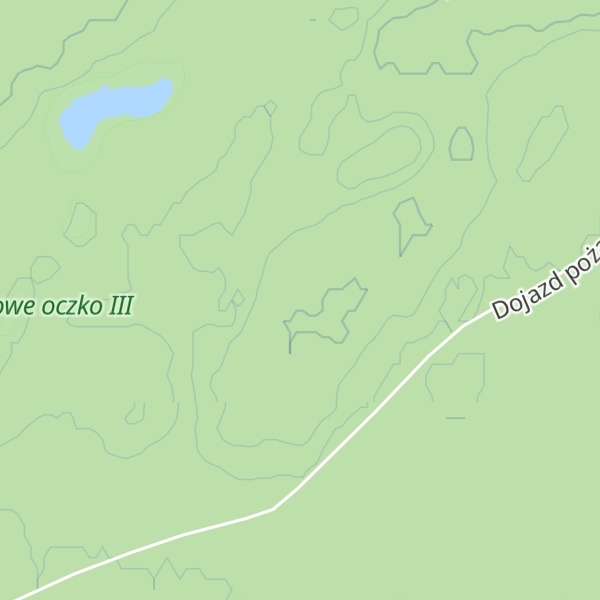 Map of Bycze Górki