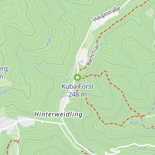 Map of Kuba Forst