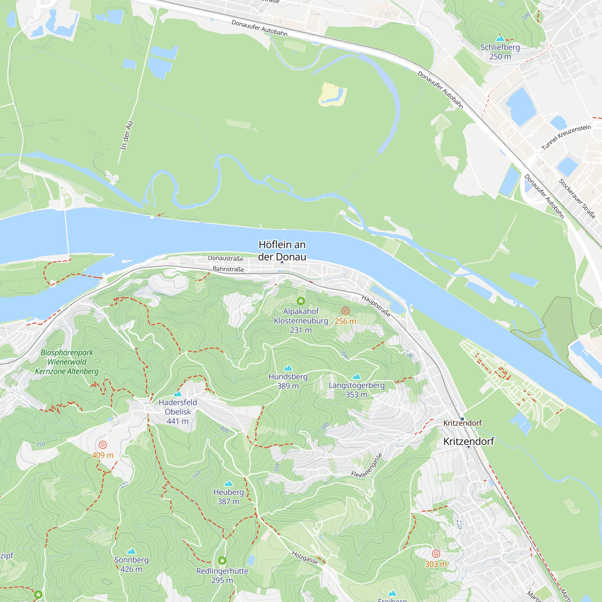 Alpakahof Klosterneuburg map