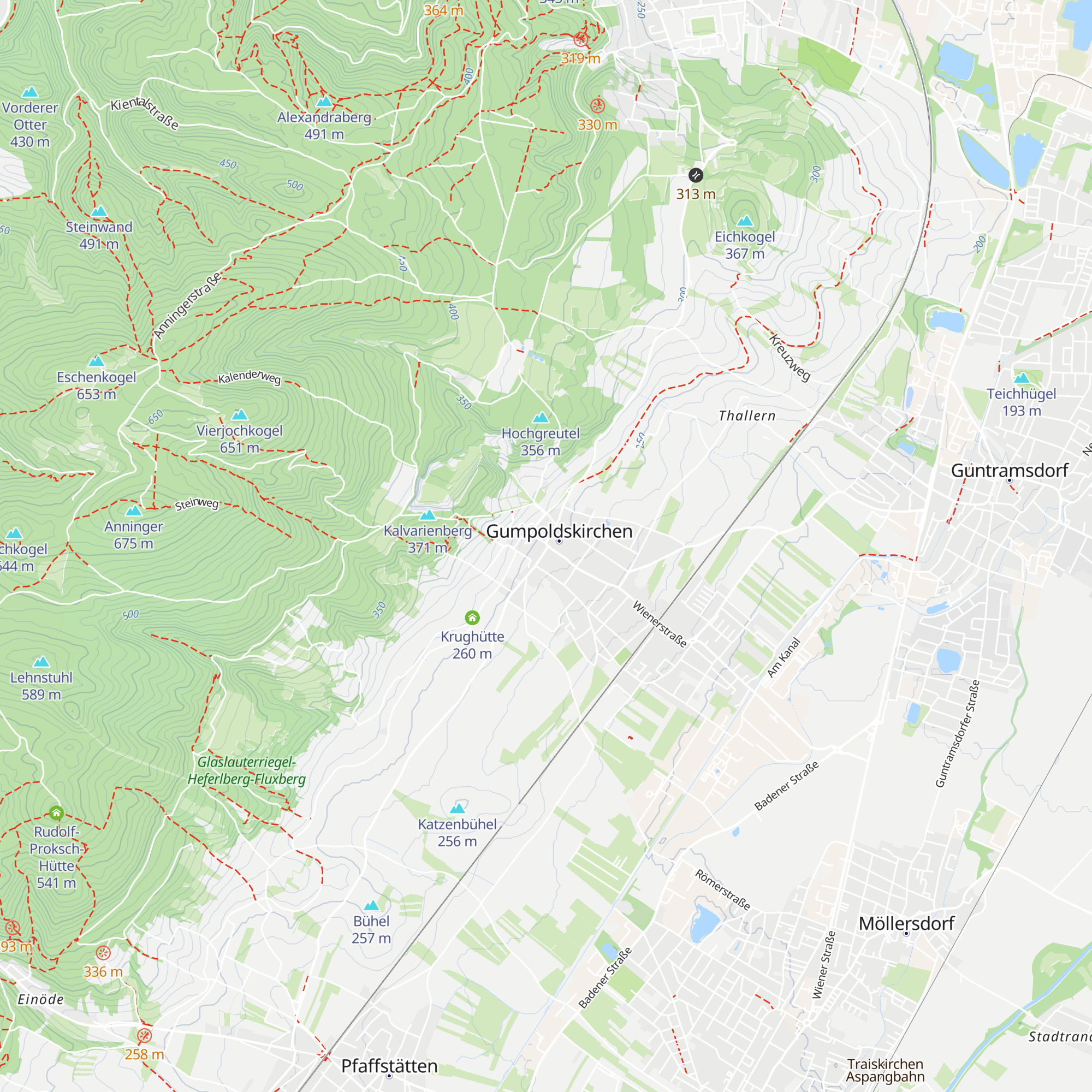 Tourismusbüro Gumpoldskirchen map