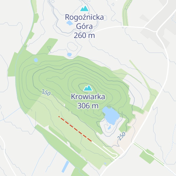 Map of Krowiarka