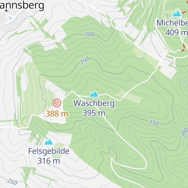 Map of Waschberg