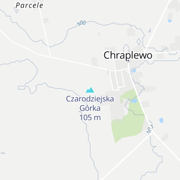 Map of Czarodziejska Górka