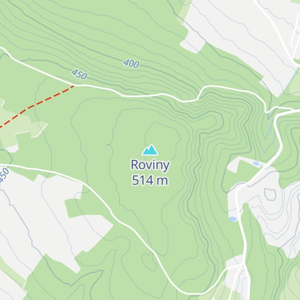 Map of Roviny
