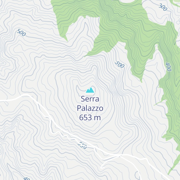 Map of Serra Palazzo