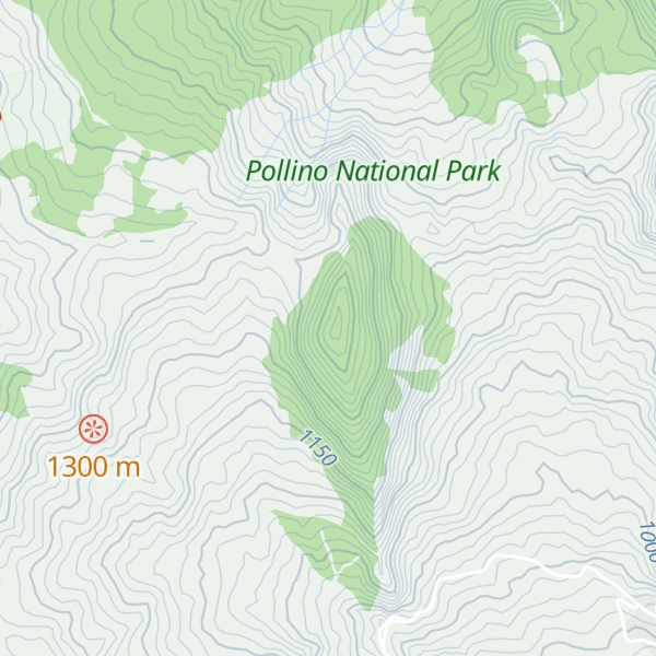 Map of Timpa Angiolicchio