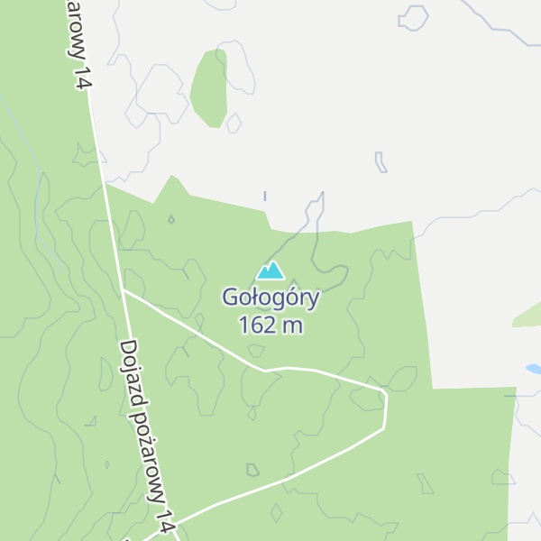 Map of Gołogóry