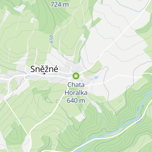 Map of Chata Horalka