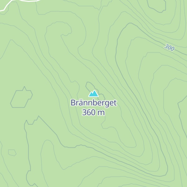 Map of Brännberget