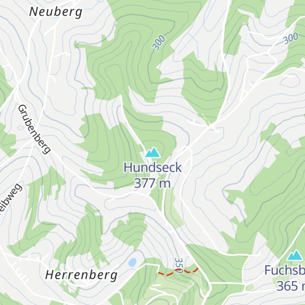 Map of Hundseck