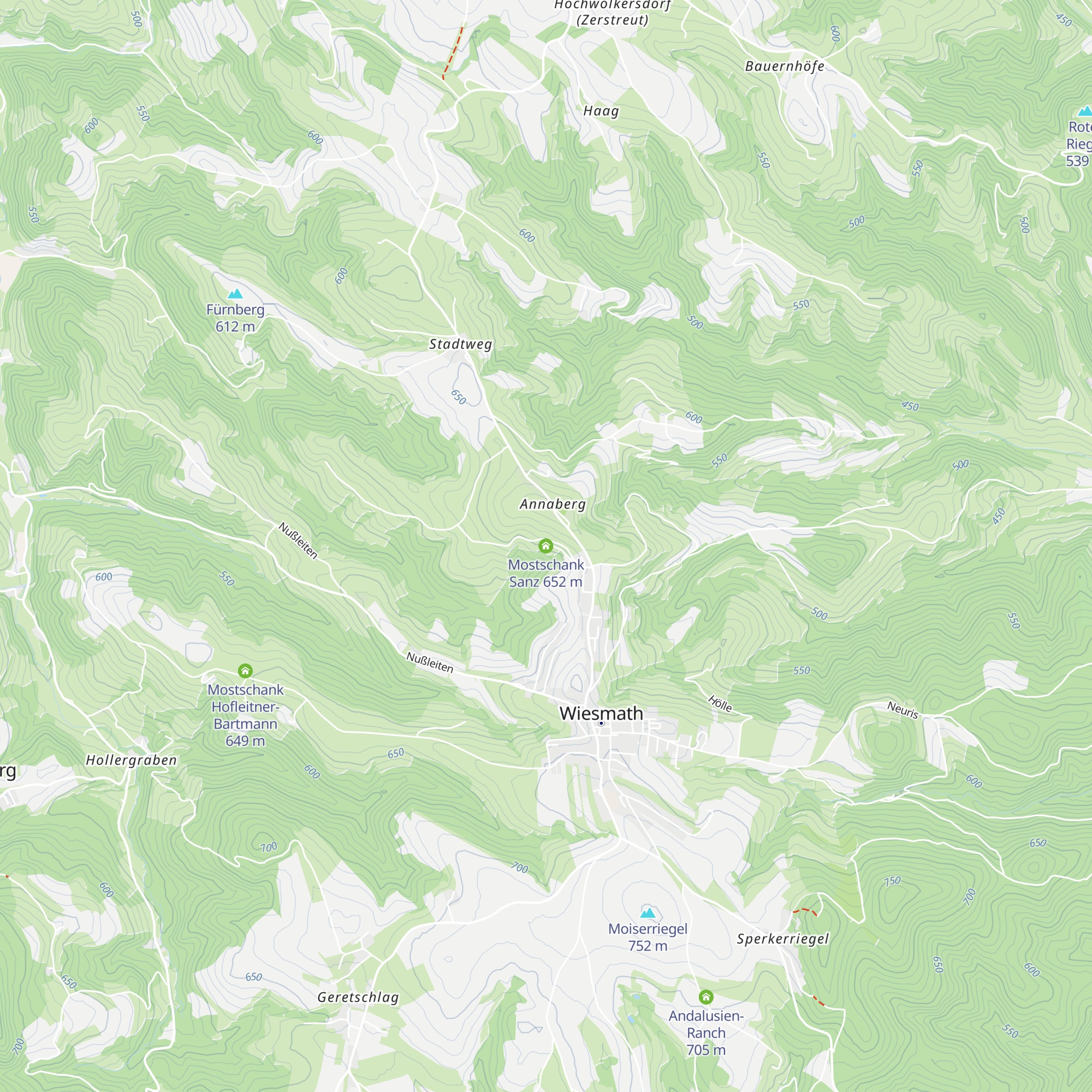 Mostschank Sanz map