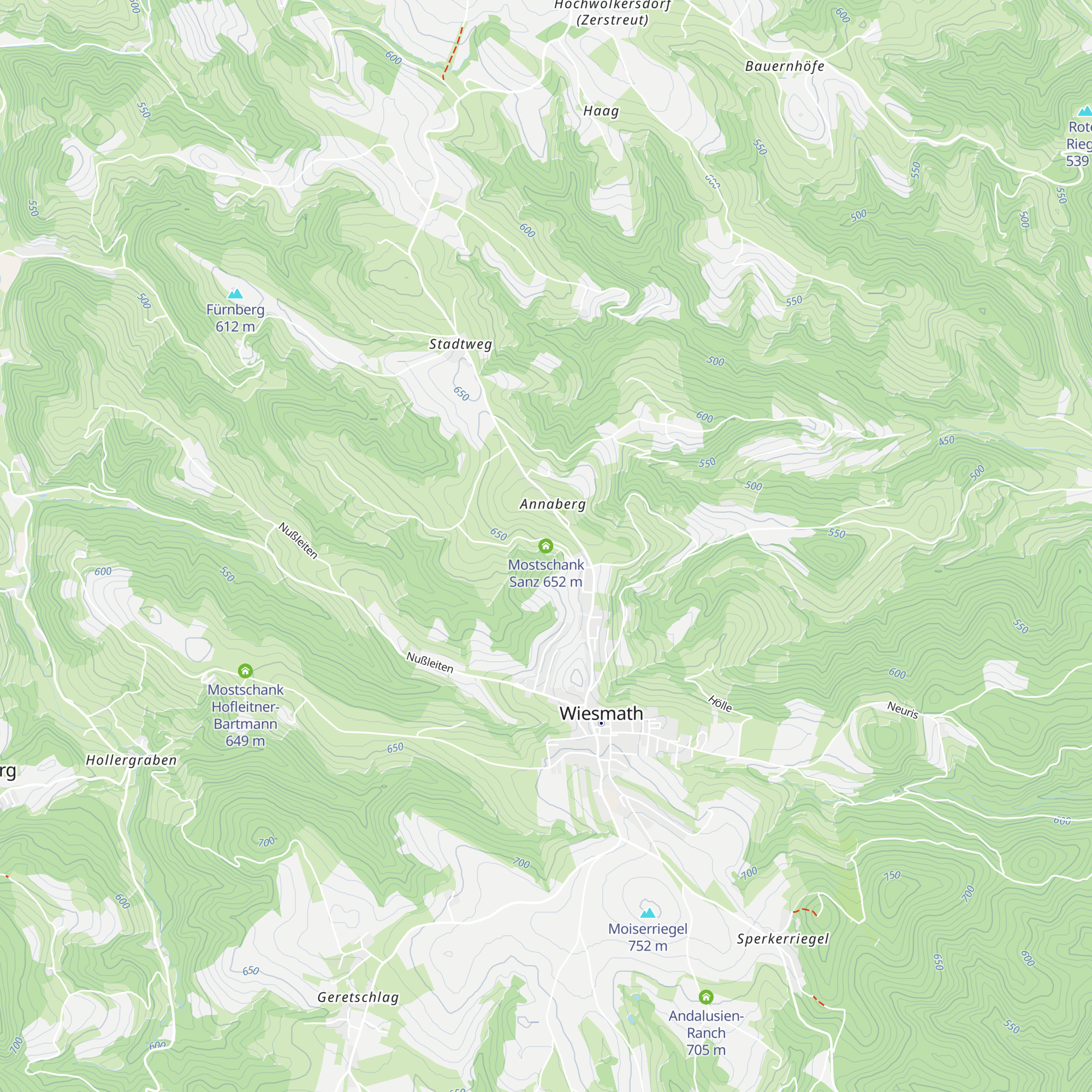 Mostschank Sanz map
