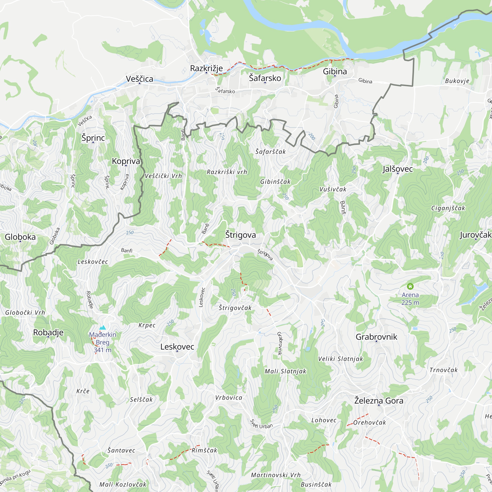 Turističko informativni centar Štrigova map