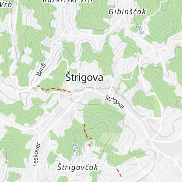 Map of Turističko informativni centar Štrigova