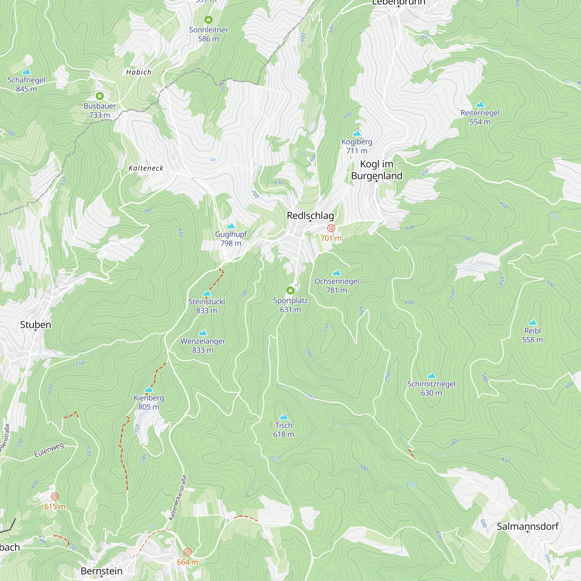Sportplatz map