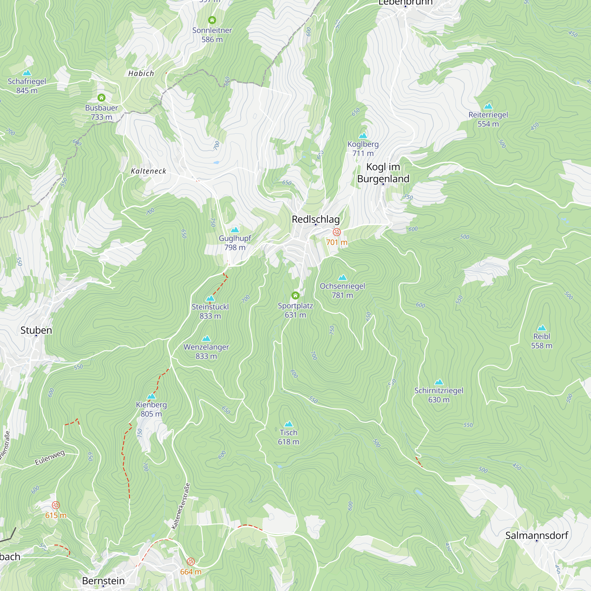 Sportplatz map