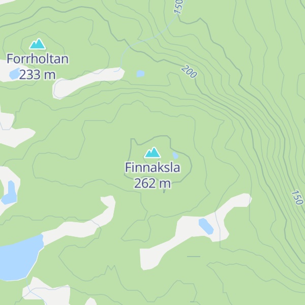 Map of Finnaksla