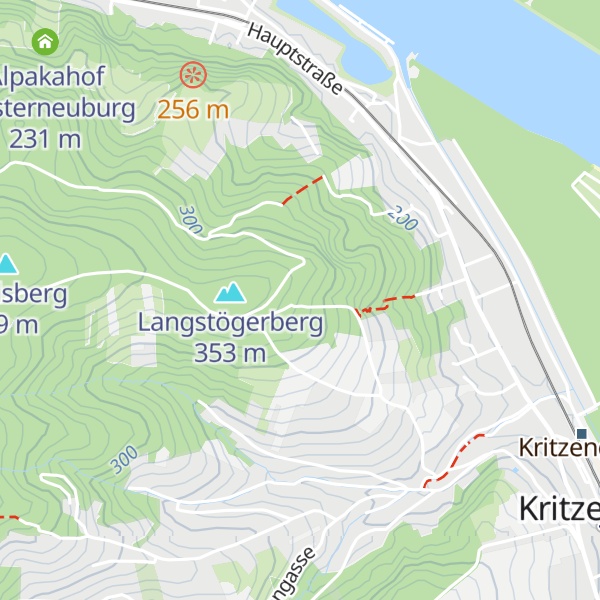 Map of St. Paula-Kapelle