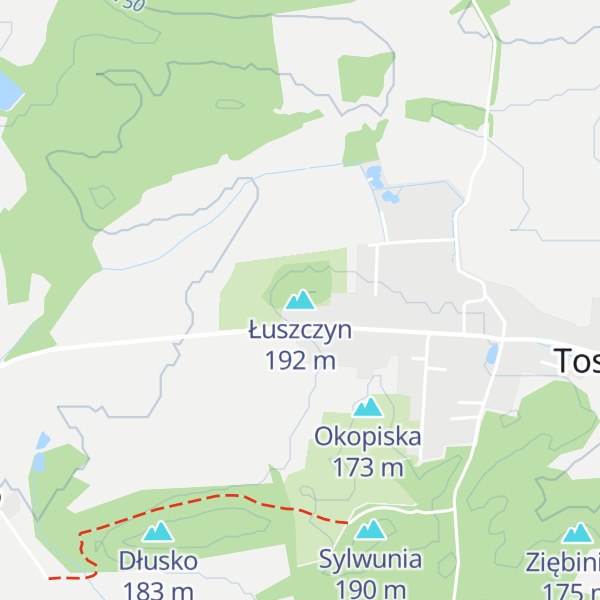Map of Łuszczyn