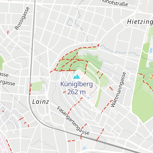Map of Küniglberg