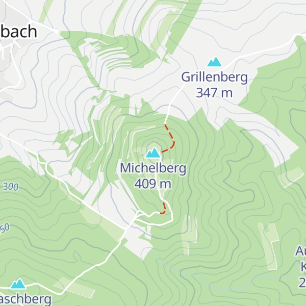 Map of Michelberg