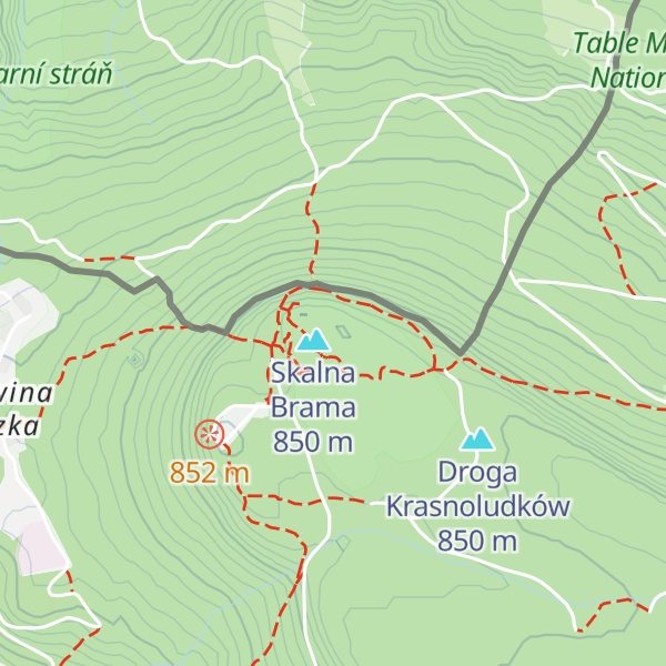 Map of Dwunożny Grzyb