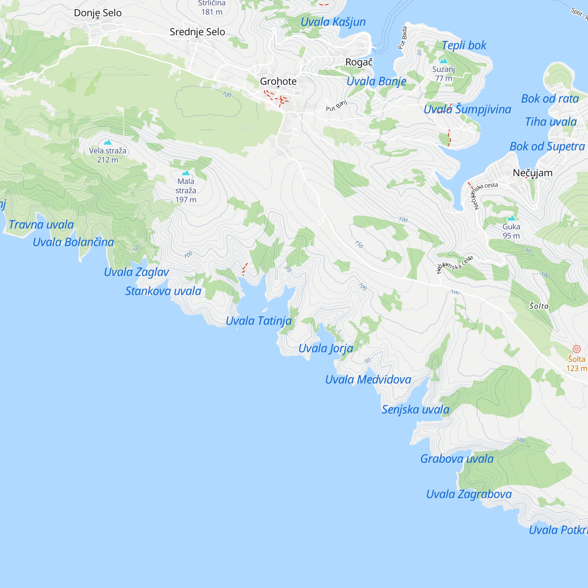Lonely Paradise map