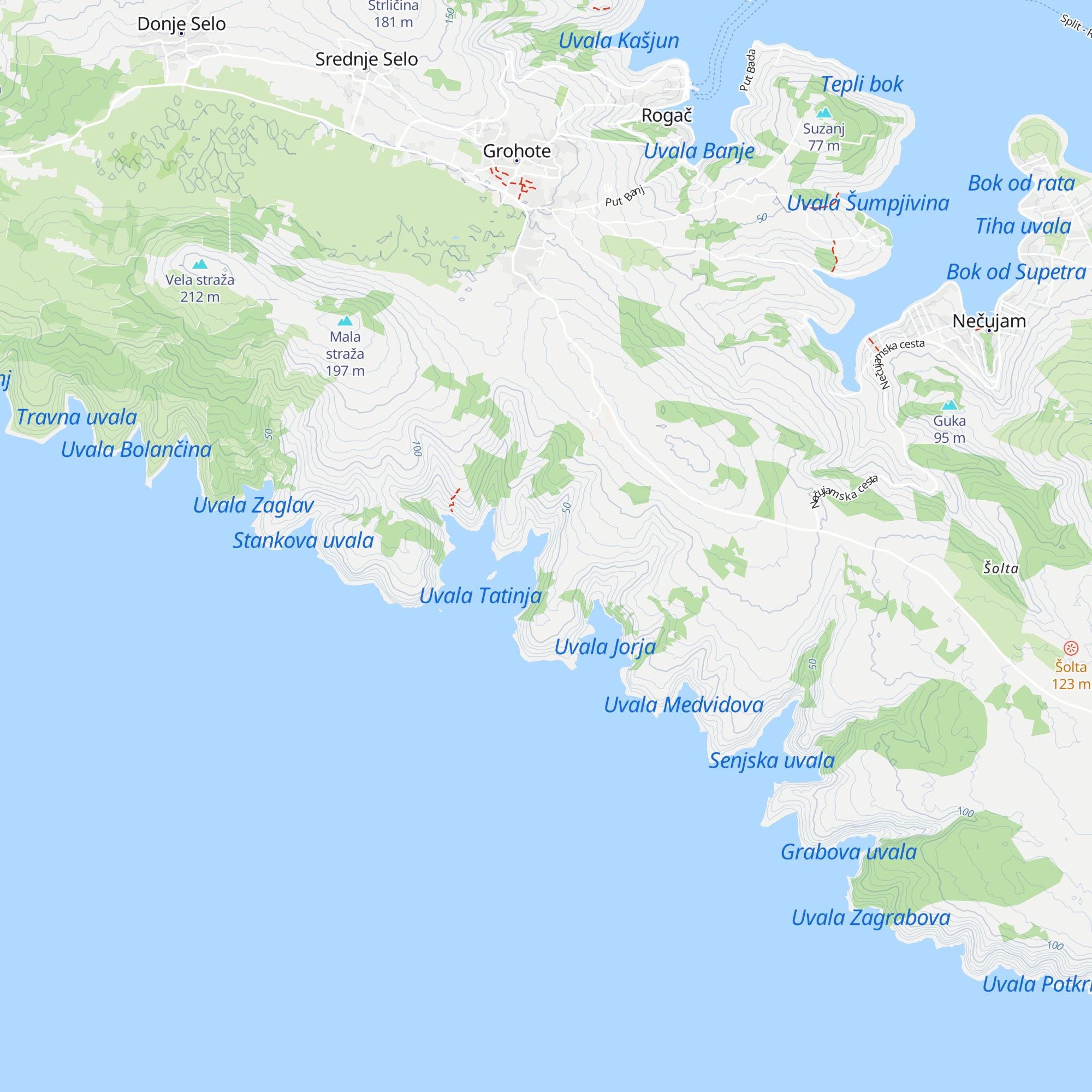 Lonely Paradise map