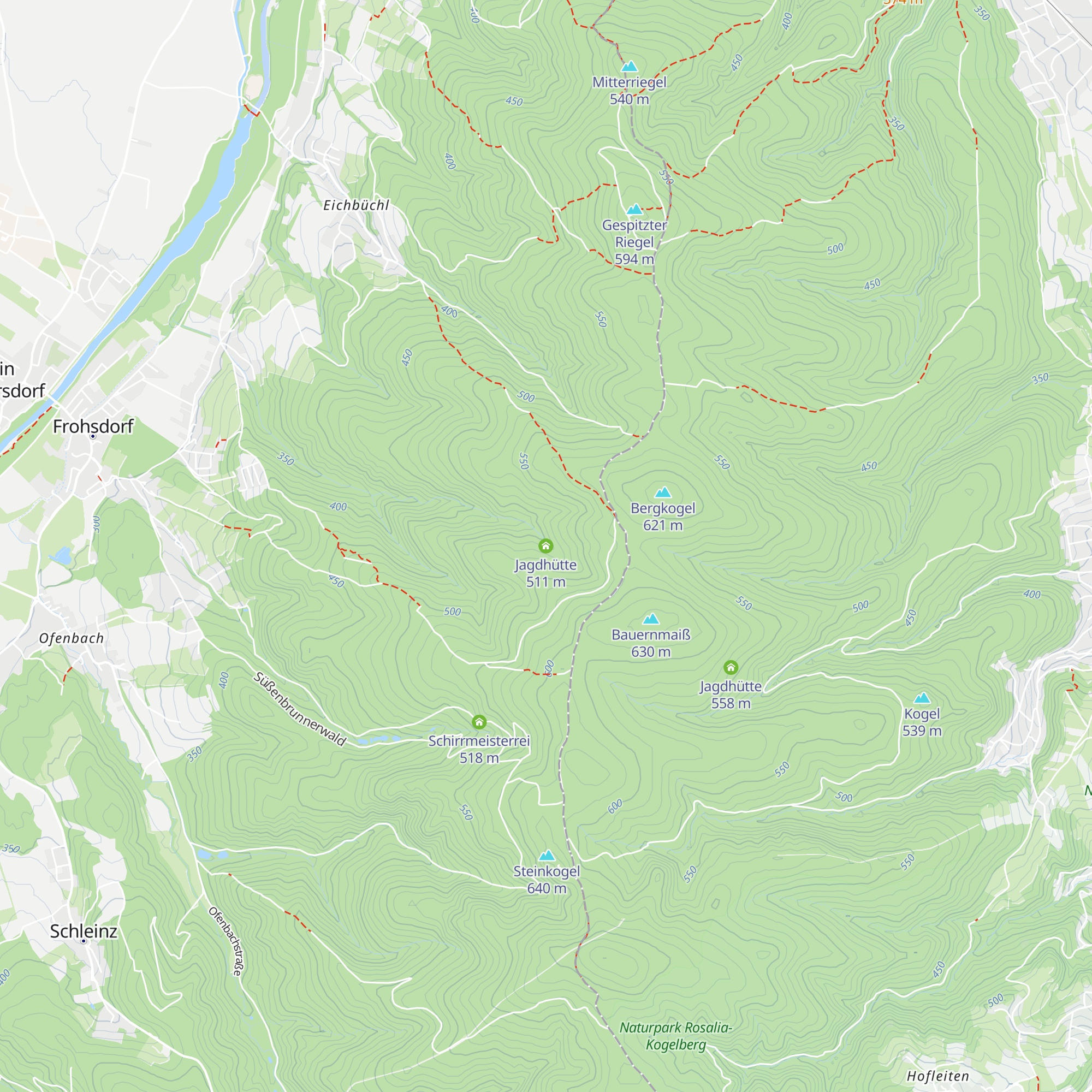 Jagdhütte map