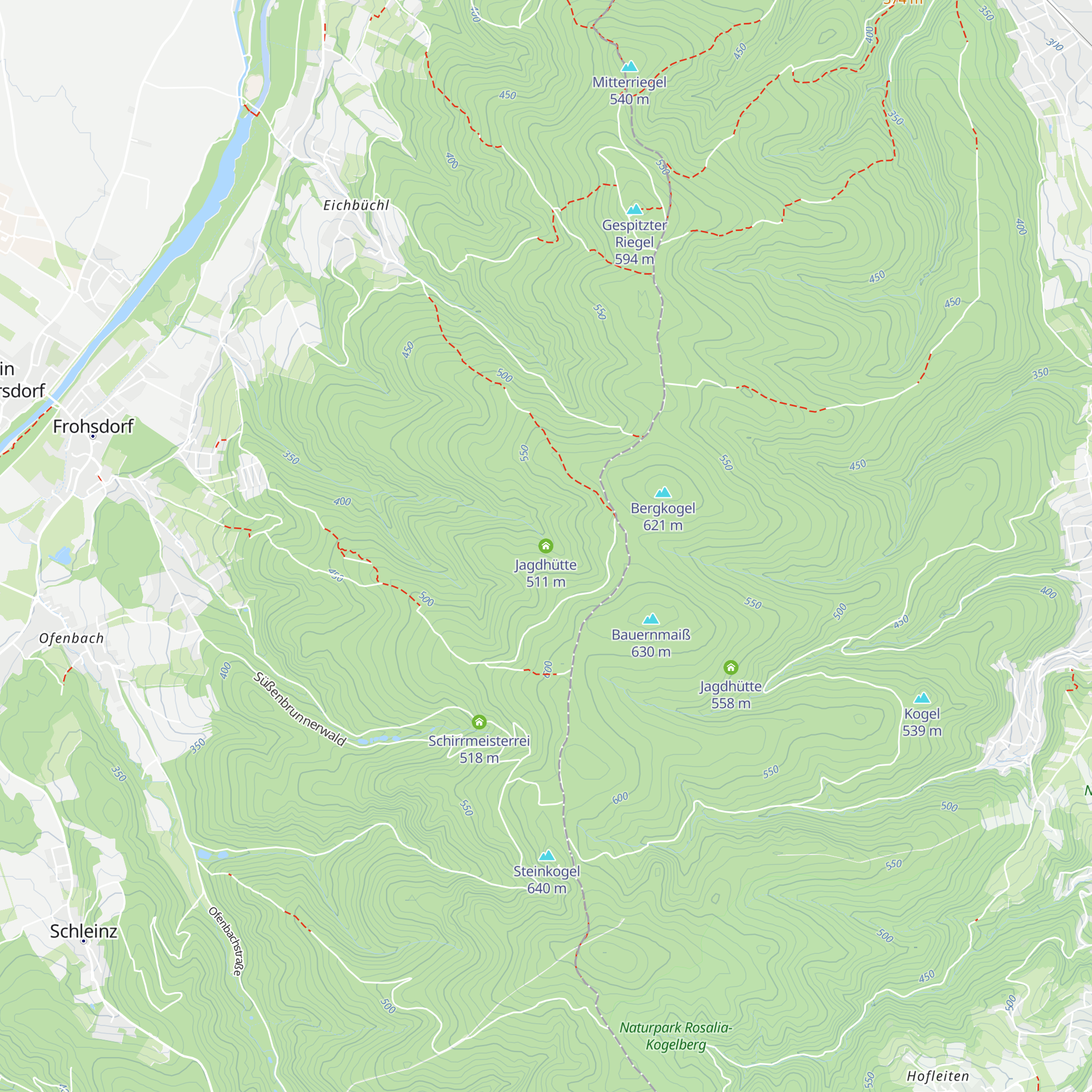 Jagdhütte map