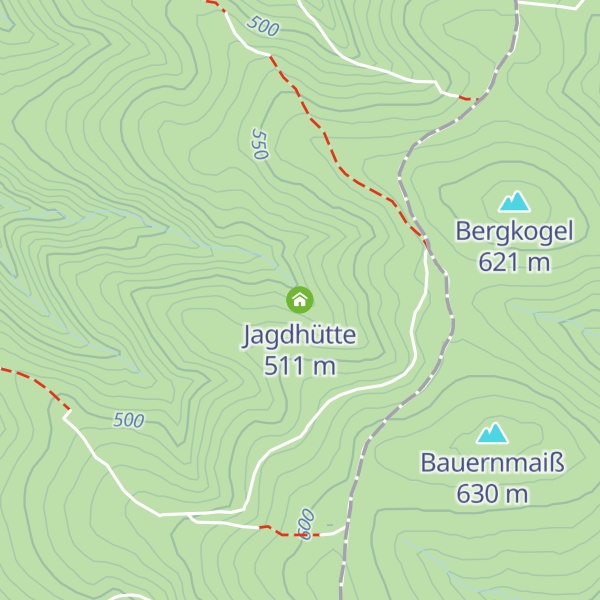 Map of Jagdhütte
