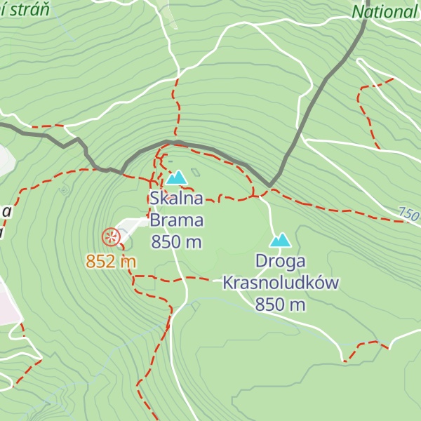 Map of Tunel
