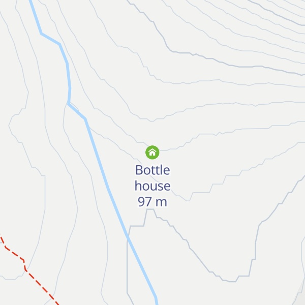 Map of Bottle house