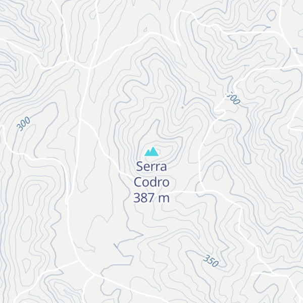 Map of Serra Codro